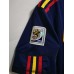 Spain 2010 World Cup Away Dark Blue Soccer Jersey